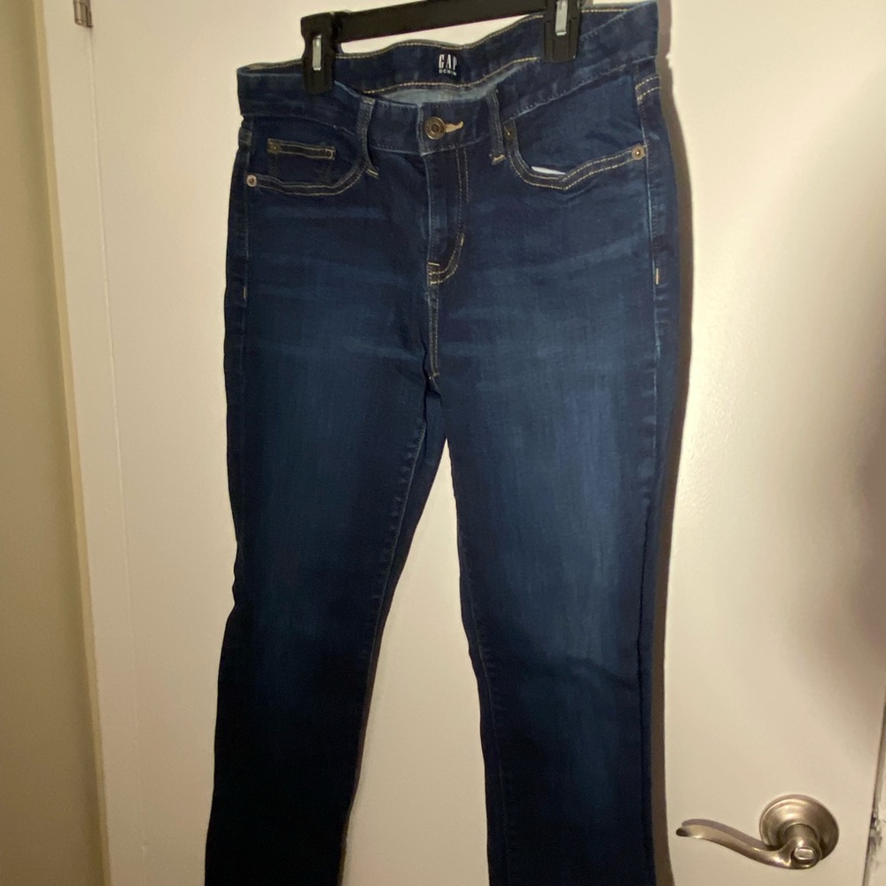 BRAND NEW GAP Straight Dark Wash Jeans